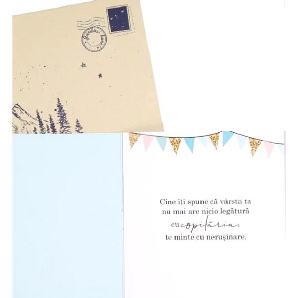 Felicitare speciala cadou zi de nastere prieteni: Just get younger