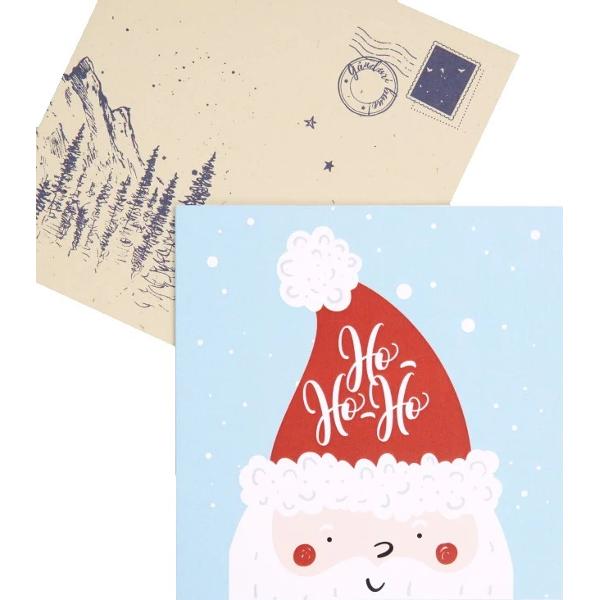 Felicitare cadou amuzant de Craciun: Hohoho!