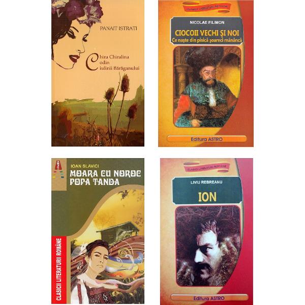 Pachet 18 carti pentru liceu