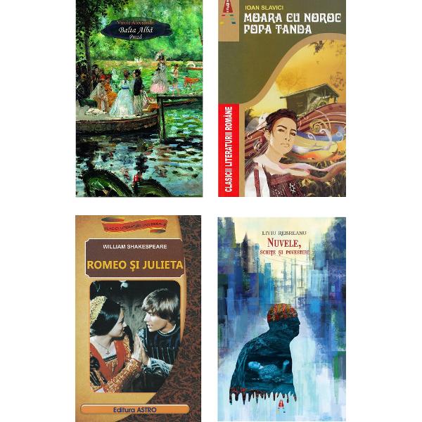 Pachet 18 carti pentru liceu