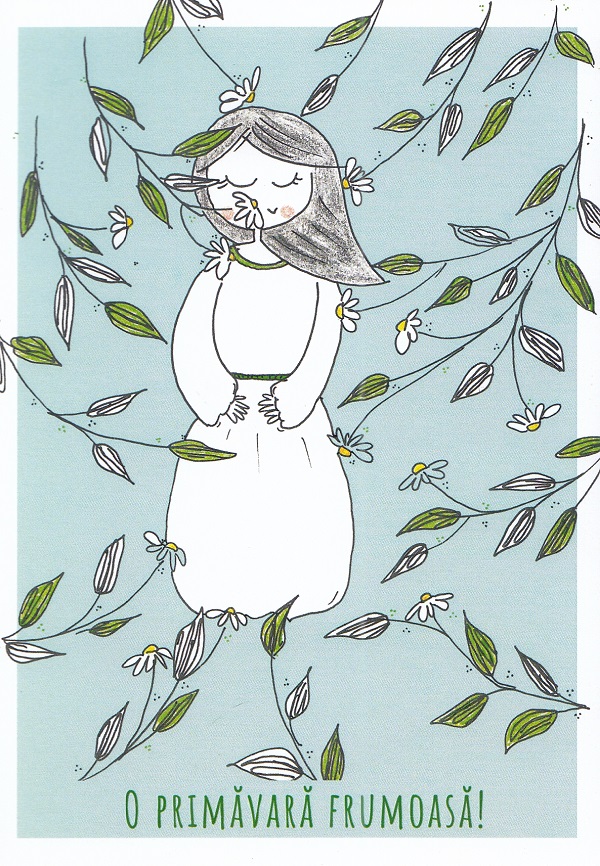 Carte postala. O primavara frumoasa!