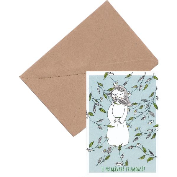 Carte postala. O primavara frumoasa!