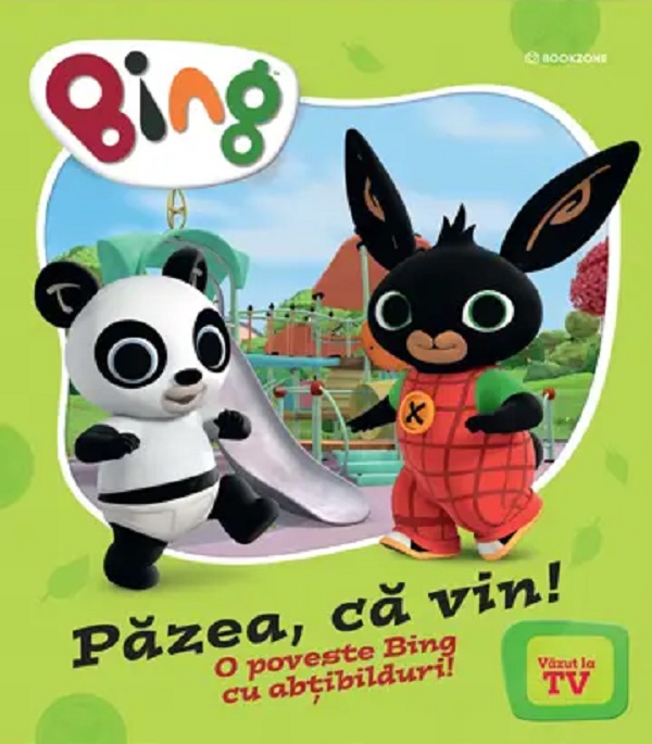 Bing: Pazea, ca vin! O poveste Bing cu abtibilduri