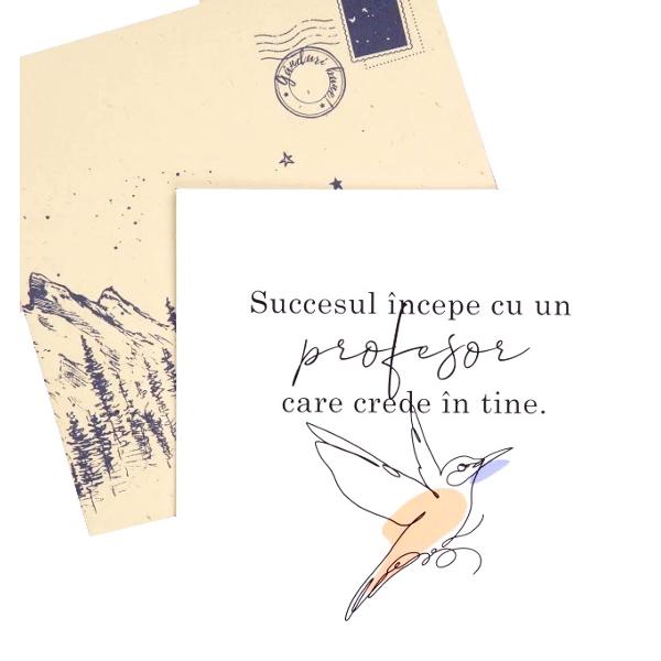 Felicitare cadou pentru profesori: Felicitare Best Teacher