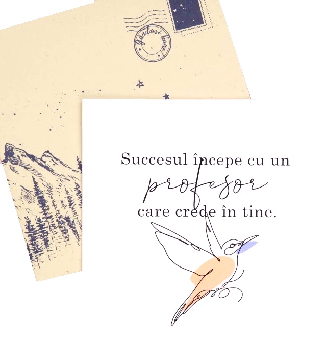 Felicitare cadou pentru profesori: Felicitare Best Teacher