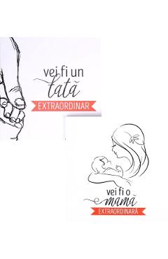 Poza produsului Set felicitari de cuplu pentru viitorii parinti