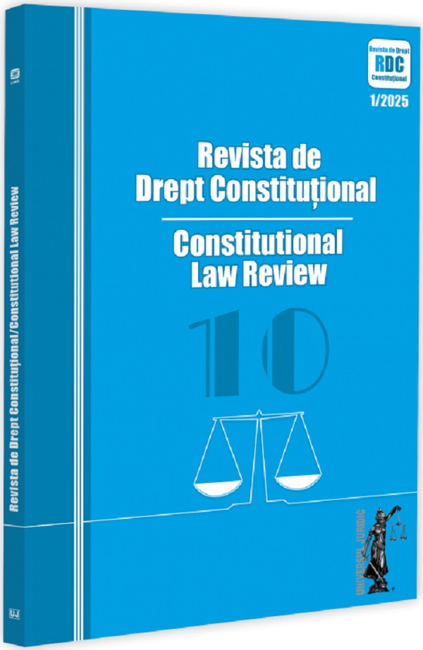 Revista de Drept constitutional Nr.1 din 2025
