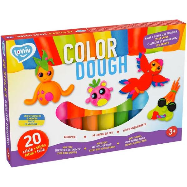 Set 20 sticks plastilina colorata