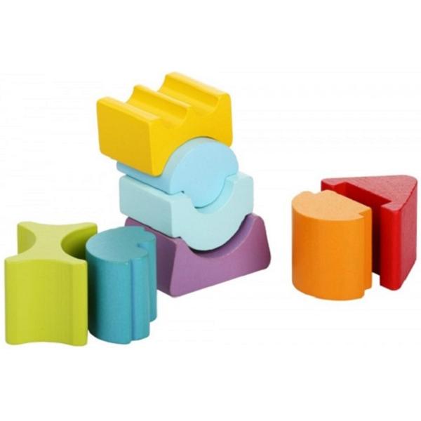 Jucarie din lemn - Turn flexibil