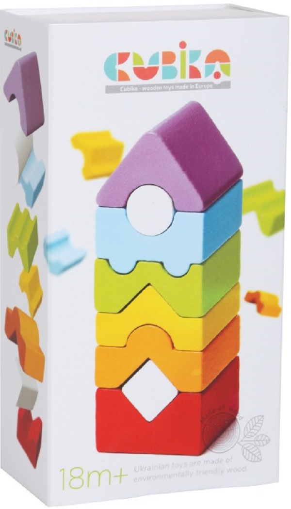 Jucarie din lemn: Turn