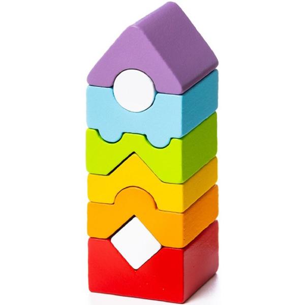 Jucarie din lemn: Turn