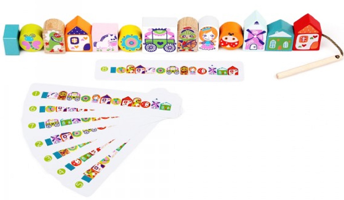 Jucarie din lemn: Personaje de poveste