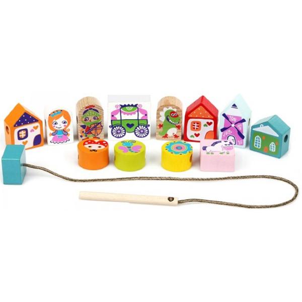 Jucarie din lemn: Personaje de poveste