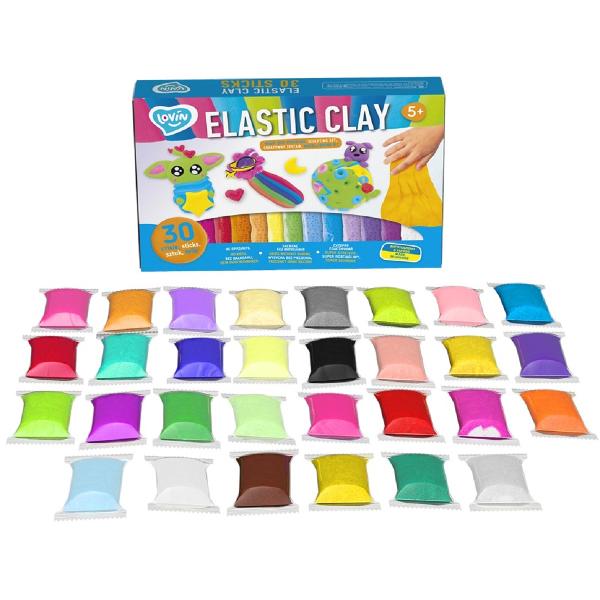Set 30 sticks plastilina elastica