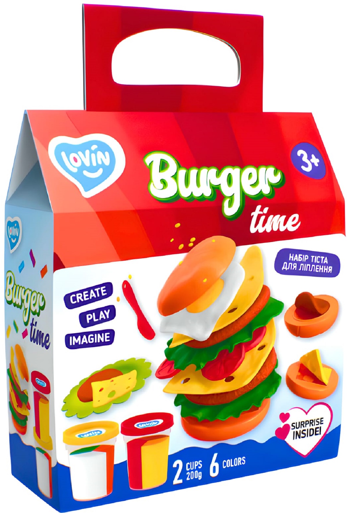 Set plastilina: Burger Time