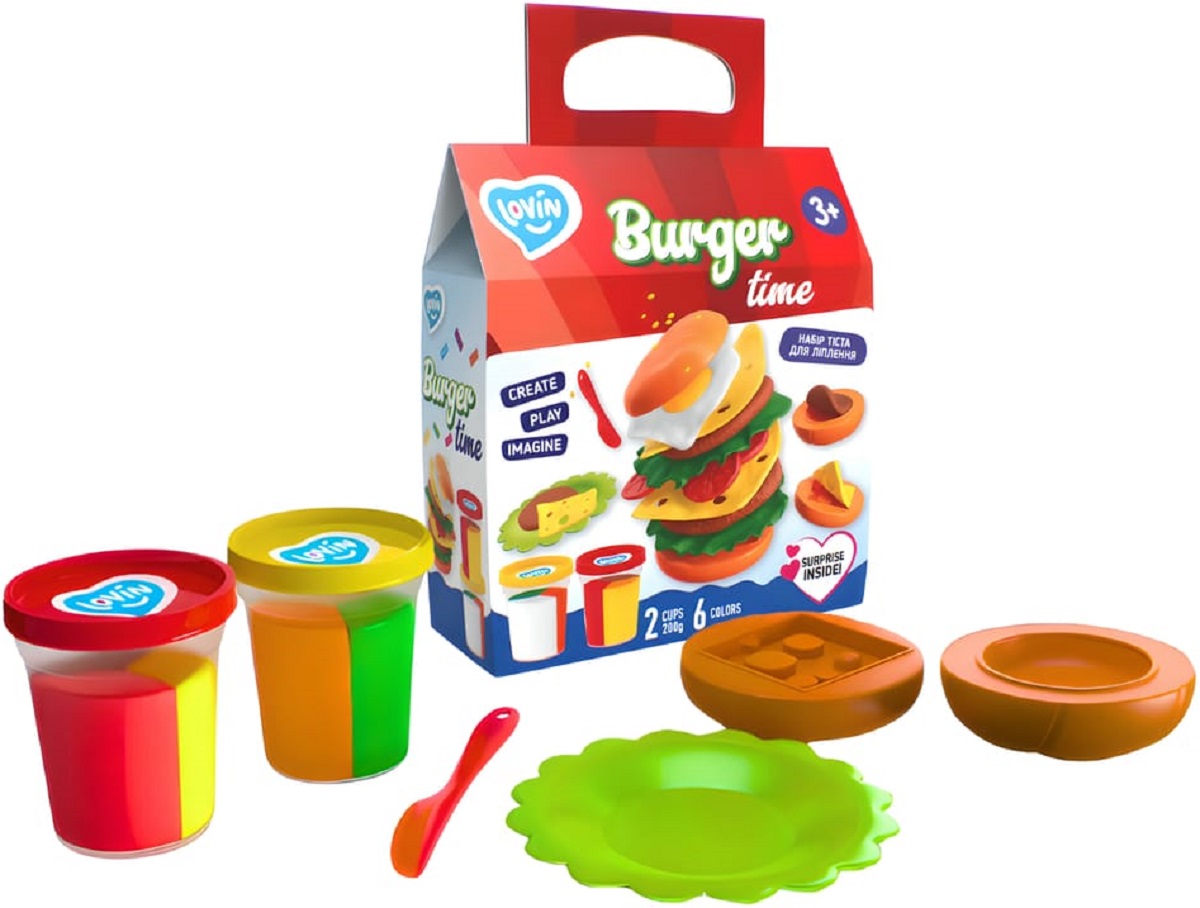 Set plastilina: Burger Time
