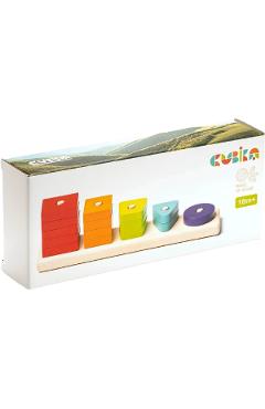 Poza produsului Jucarie din lemn: Sortator forme geometrice