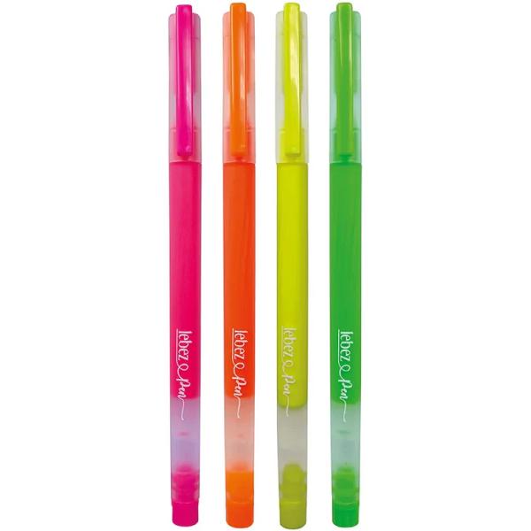 Set 4 pixuri cu gel Neon