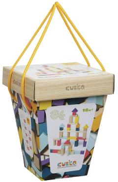 Poza produsului Kit 50 piese constructie din lemn