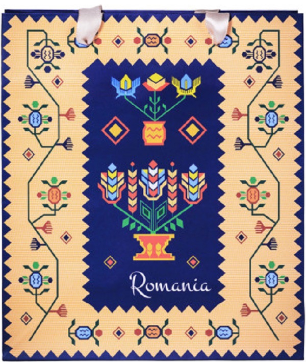 Punga din hartie: Romania. Covor oltenesc