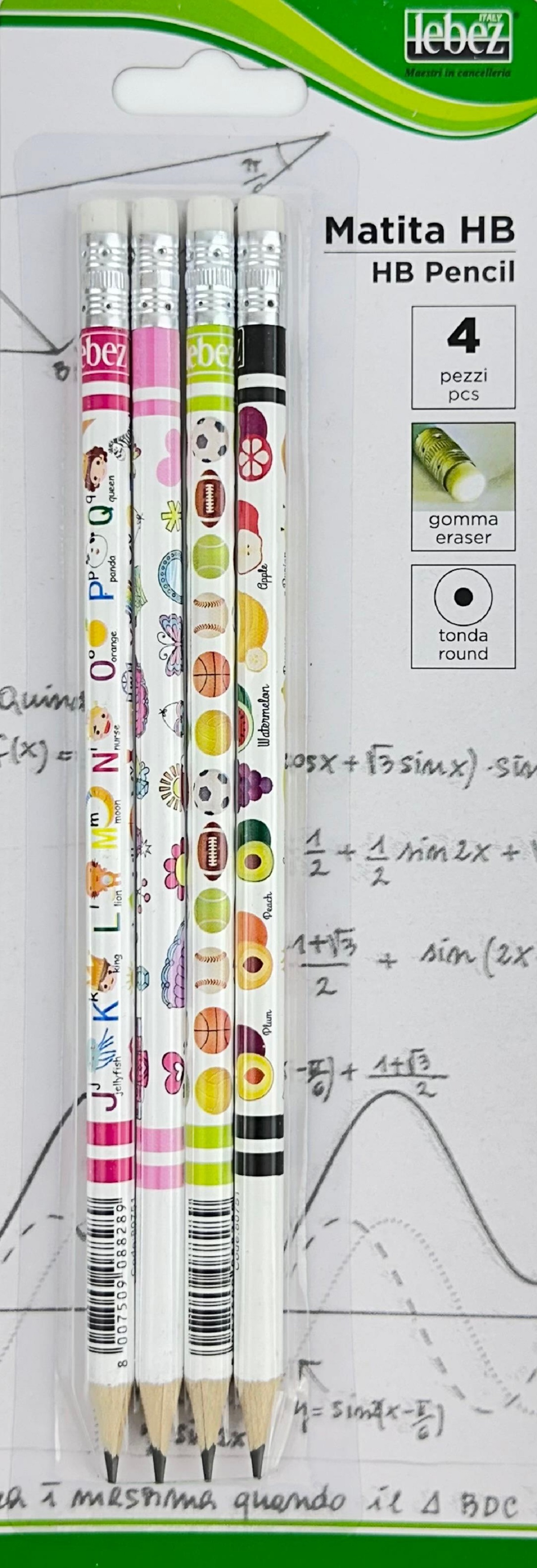 Set 4 creione grafice cu radiera. Model 1