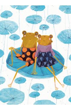 Poza produsului Carte postala: Broscute