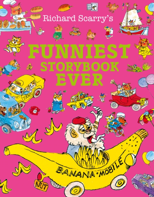 Coperta cărții 'Funniest Storybook Ever - Richard Scarry'