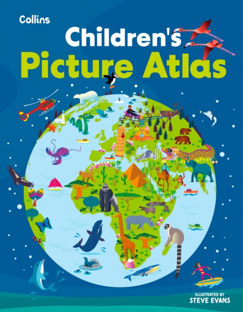 Coperta cărții 'Children’s Picture Atlas -'