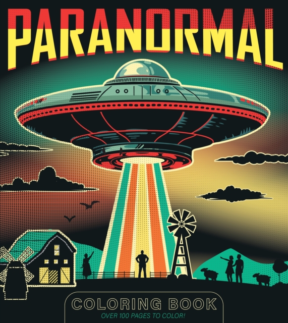 Coperta cărții 'Paranormal Coloring Book -'