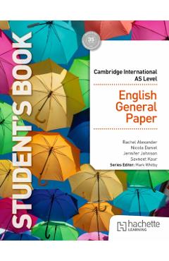 Cambridge International AS English General Paper - Rachel|daniel Alexander