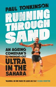 Coperta cărții 'Running Through Sand - Paul Tonkinson'