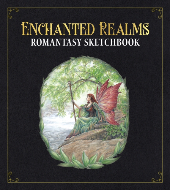 Coperta cărții 'Enchanted Realms - A Guided Drawing Journey -'