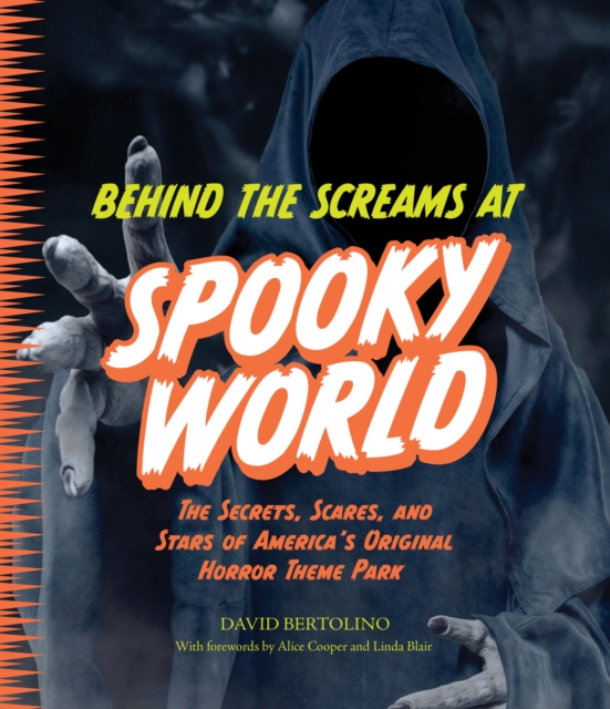 Coperta cărții 'Behind the Screams at Spookyworld - David Bertolino'