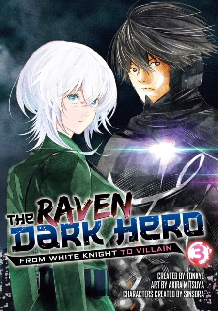 Coperta cărții 'Raven Dark Hero Vol.3 - Akira Tonkye'