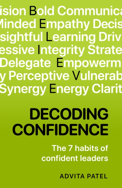 Coperta cărții 'Decoding Confidence - Advita Patel'