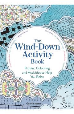 Coperta cărții 'Wind-Down Activity Book - Dr Gareth Moore'