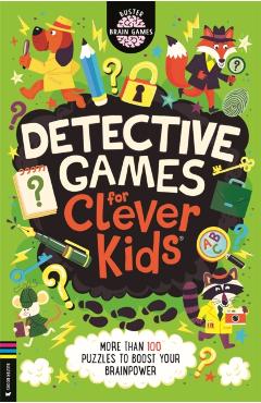 Coperta cărții 'Detective Games for Clever Kids® - Dr Gareth Moore'