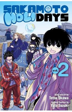 Coperta cărții 'Sakamoto Holidays, Vol. 2 - Tetsu Okawa'
