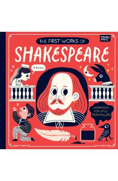 Coperta cărții 'The First Works of Shakespeare - Adam Thompson'