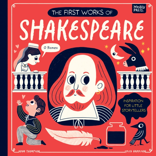 Coperta cărții 'The First Works of Shakespeare - Adam Thompson'