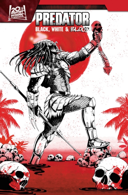 Coperta cărții 'Predator: Black, White & Blood Treasury Edition - Joe Kelly'