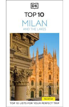 Coperta cărții 'DK Top 10 Milan and the Lakes -'