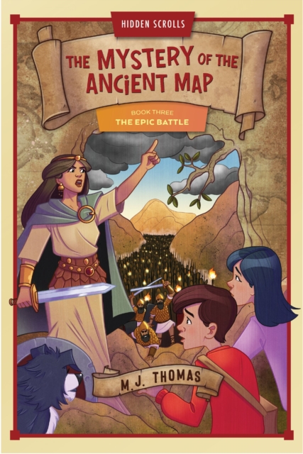 Coperta cărții 'The Epic Battle: Book 3 - M. J. Thomas'