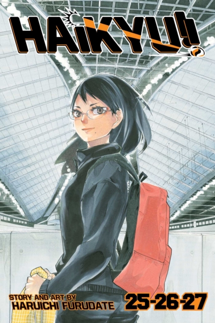 Coperta cărții 'Haikyu!! (3-In-1 Edition), Vol. 9: Includes Vols. 25, 26, & 27 - Haruichi Furudate'