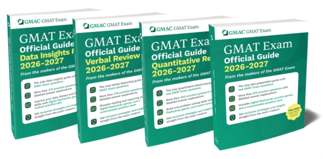 Coperta cărții 'GMAT Official Guide 2026 - 2027 Bundle -'