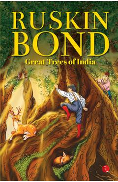 Coperta cărții 'Great Trees of India - Ruskin Bond'