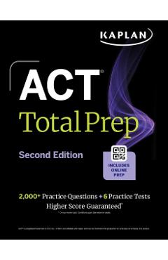 Coperta cărții 'ACT Total Prep -'