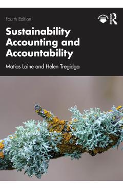 Coperta cărții 'Sustainability Accounting and Accountability - Matias Laine'
