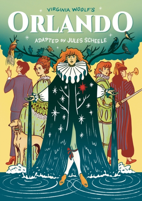 Coperta cărții 'Orlando: A Graphic Novel Biography - Jules Scheele'