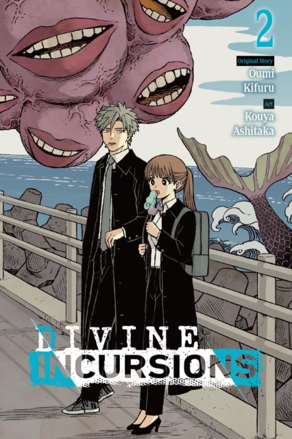 Coperta cărții 'Divine Incursions, Vol. 2 (Manga) - Kouya Ashitaka'